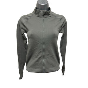 NWOT Halara Seamless Flow Zipper Long Sleeve Thumb Hole Yoga Jacket size small